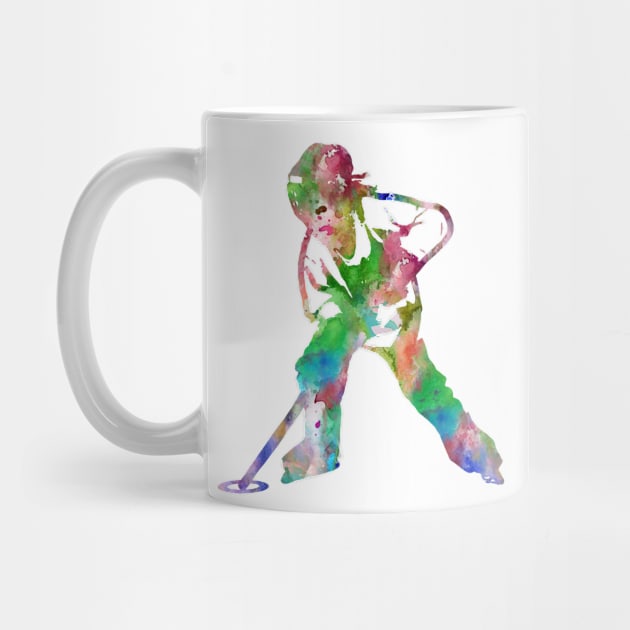 Ringette player by RosaliArt